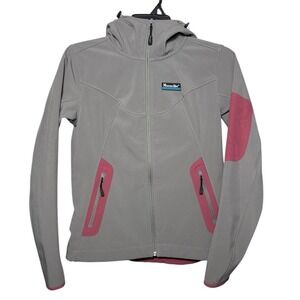 Moosejaw Women's Soft Shell Hooded Jacket Gray Size XS Outdoor